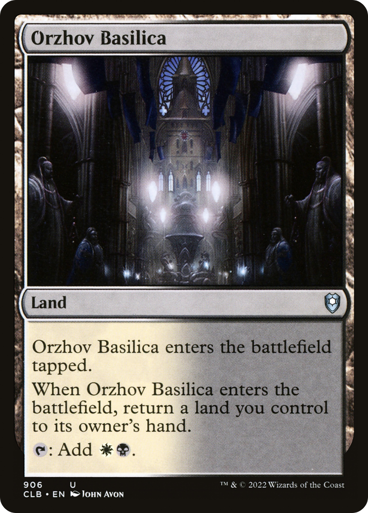 Orzhov Basilica [Commander Legends: Battle for Baldur's Gate] | Grognard Games