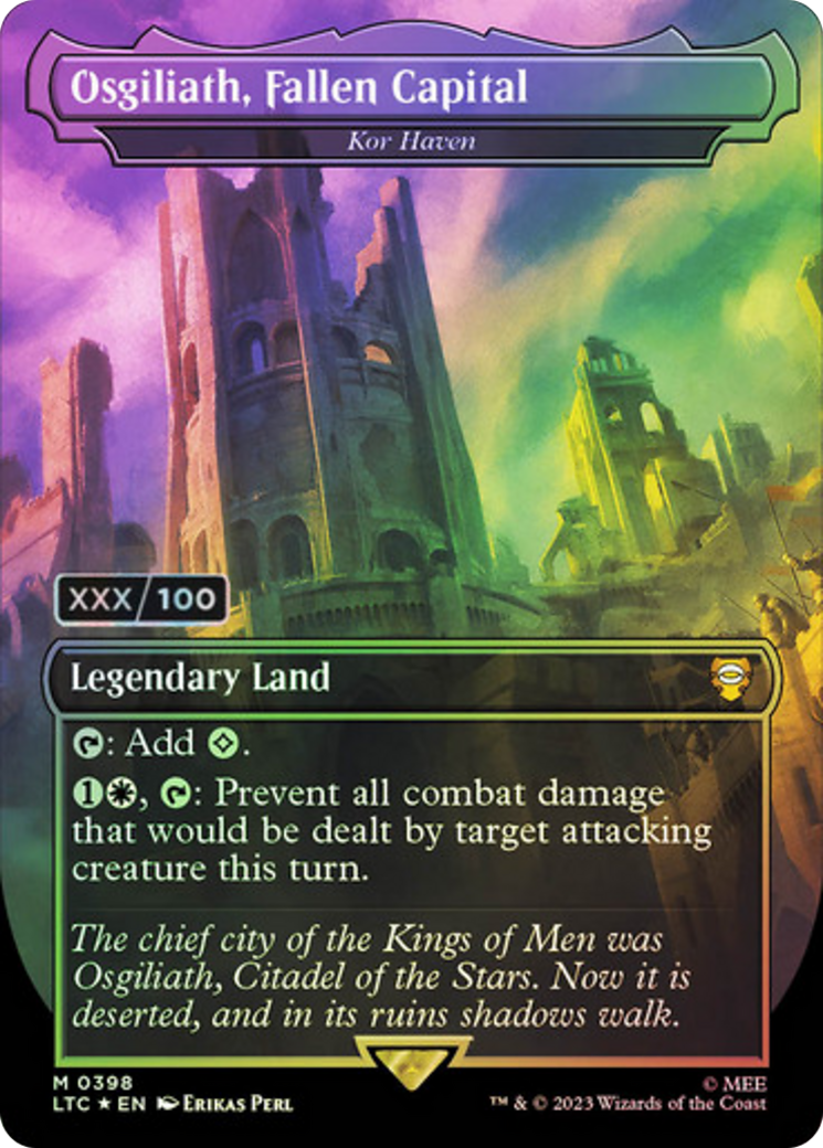 Osgiliath, Fallen Capital - Kor Haven (Serialized) [The Lord of the Rings: Tales of Middle-Earth Commander] | Grognard Games