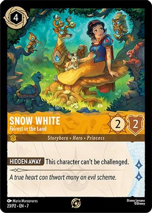 Snow White - Fairest in the Land (23) [Promo Cards] | Grognard Games