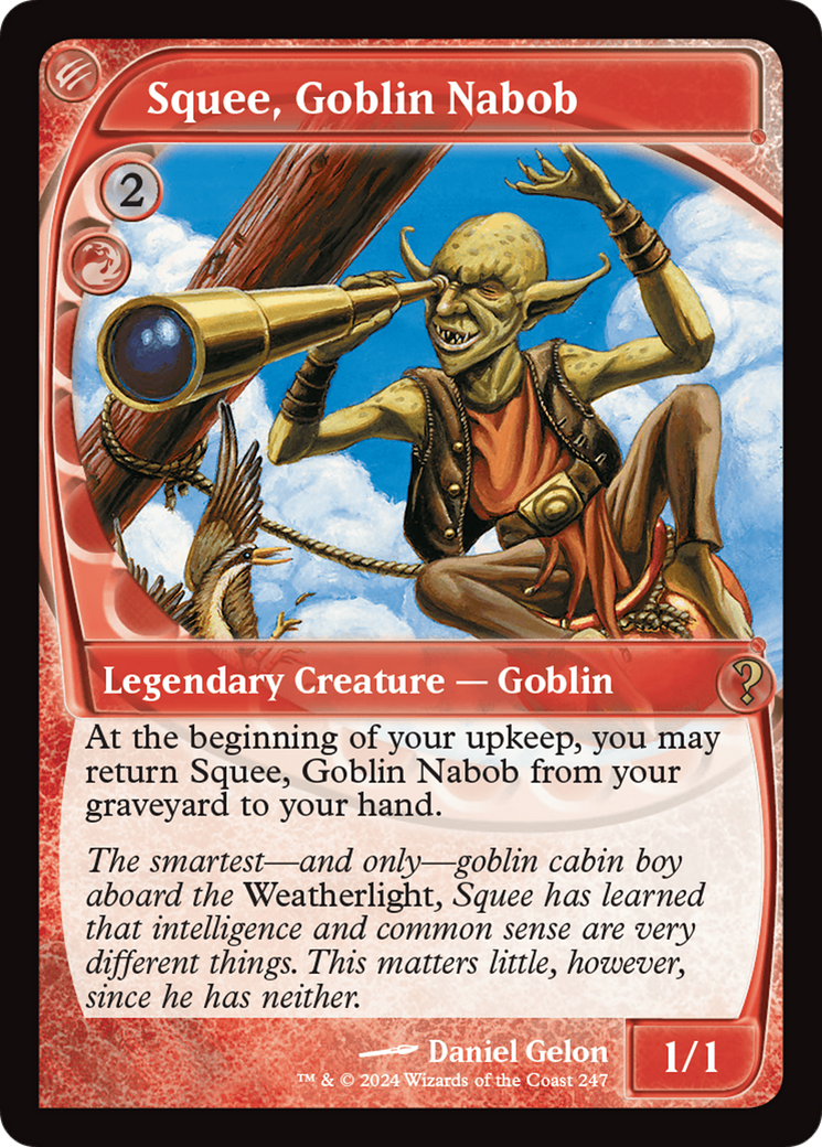 Squee, Goblin Nabob (Future Sight) [Mystery Booster 2] | Grognard Games