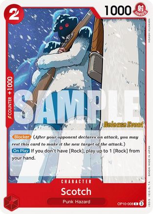 Scotch (OP10-008) - Royal Blood Release Event Cards | Grognard Games