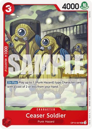 Ceaser Soldier (OP10-007) - Royal Blood Release Event Cards | Grognard Games