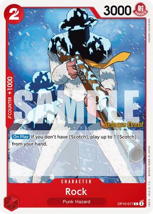 Rock (OP10-017) - Royal Blood Release Event Cards | Grognard Games