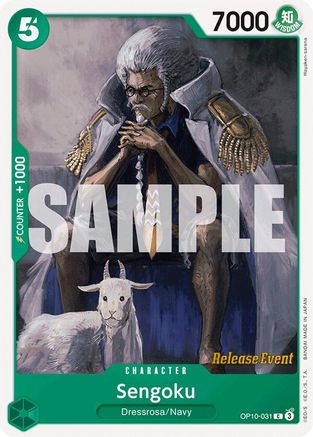 Sengoku (OP10-031) - Royal Blood Release Event Cards | Grognard Games