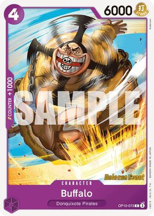 Buffalo (OP10-073) - Royal Blood Release Event Cards | Grognard Games
