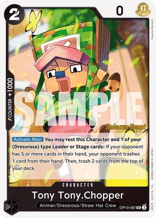Tony Tony.Chopper (087) (OP10-087) - Royal Blood Release Event Cards | Grognard Games