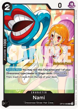 Nami (088) (OP10-088) - Royal Blood Release Event Cards | Grognard Games