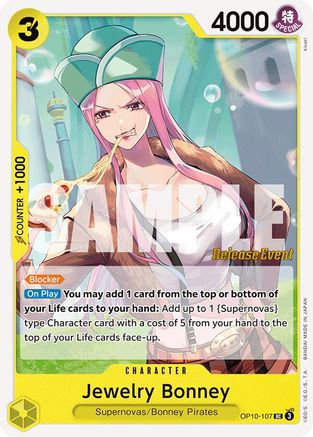 Jewelry Bonney (OP10-107) - Royal Blood Release Event Cards | Grognard Games