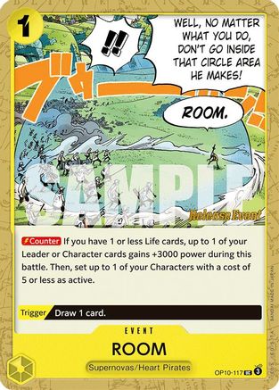 ROOM (OP10-117) - Royal Blood Release Event Cards | Grognard Games