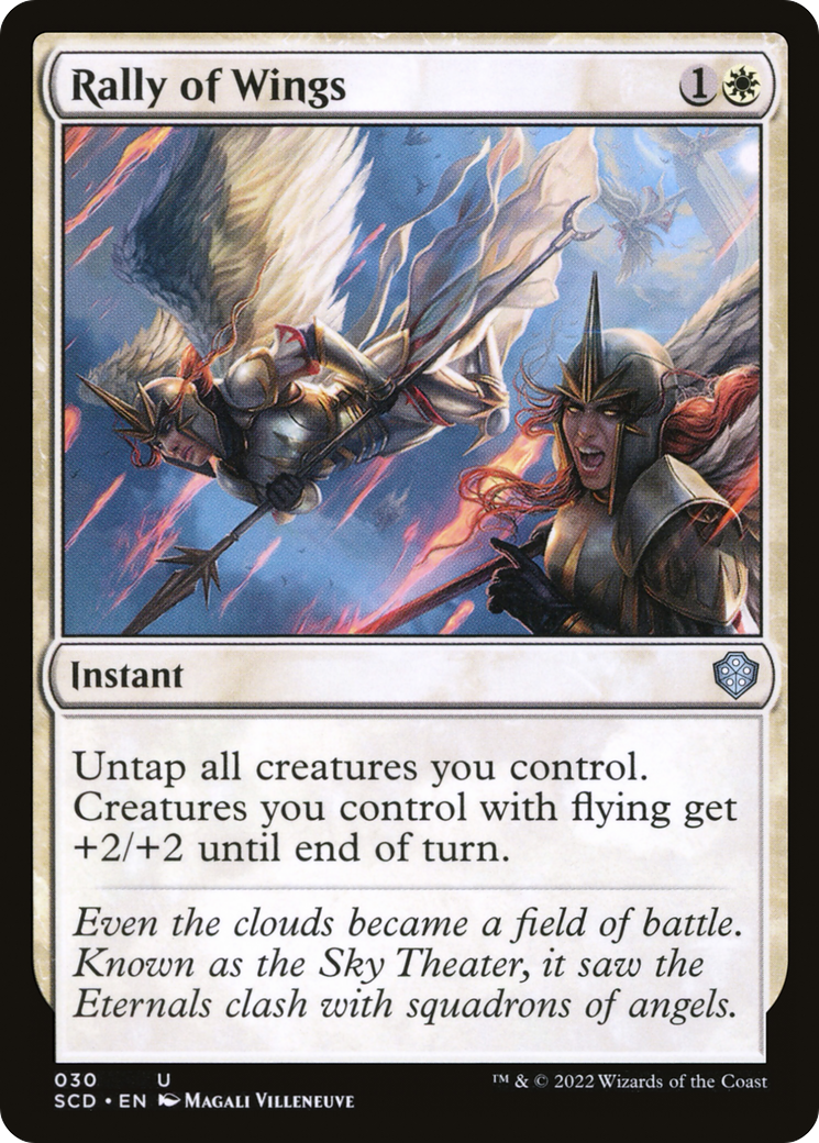 Rally of Wings [Starter Commander Decks] | Grognard Games