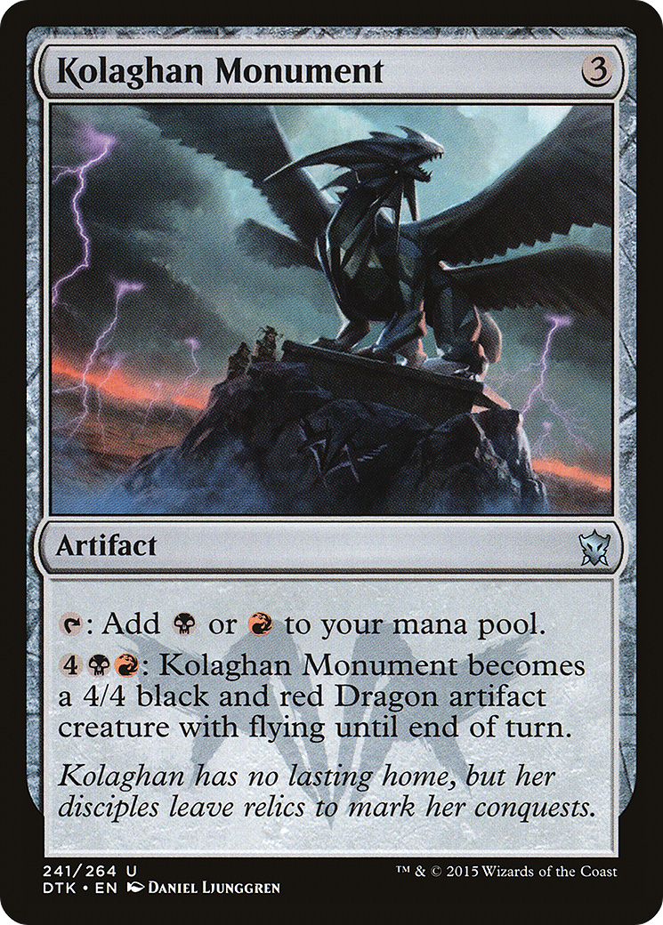 Kolaghan Monument [Dragons of Tarkir] | Grognard Games