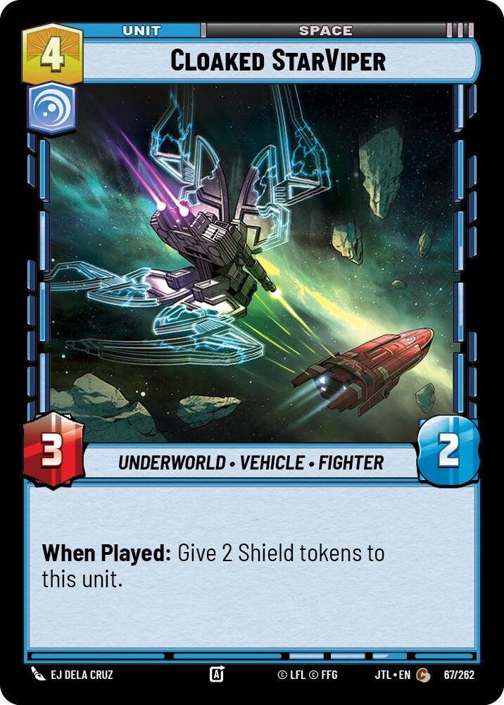 Cloaked StarViper (067/262) (067/262) [Jump to Lightspeed] | Grognard Games
