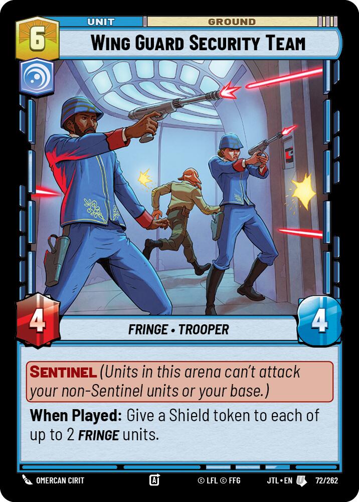 Wing Guard Security Team (072/262) (072/262) [Jump to Lightspeed] | Grognard Games