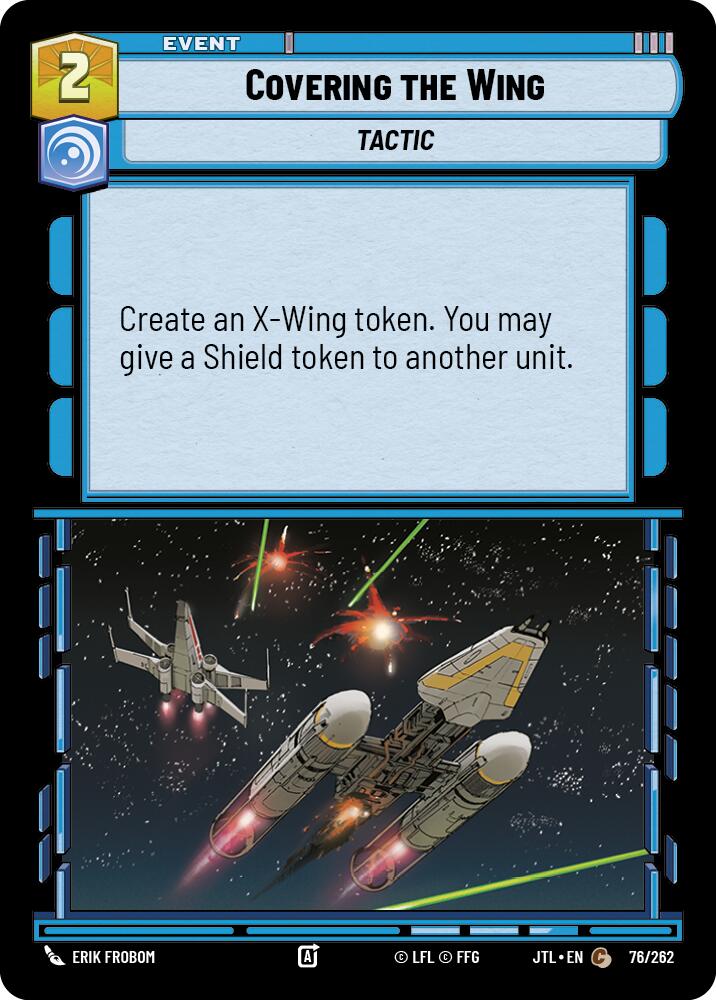 Covering the Wing (076/262) (076/262) [Jump to Lightspeed] | Grognard Games