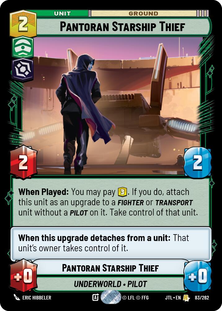 Pantoran Starship Thief (083/262) (083/262) [Jump to Lightspeed] | Grognard Games