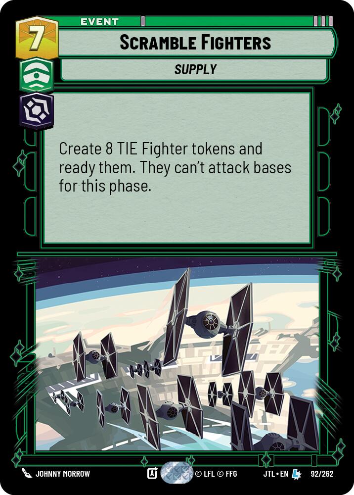 Scramble Fighters (092/262) (092/262) [Jump to Lightspeed] | Grognard Games