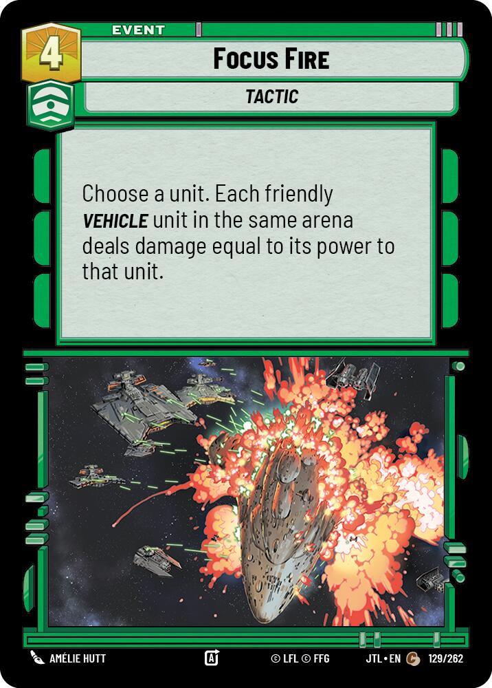 Focus Fire (129/262) (129/262) [Jump to Lightspeed] | Grognard Games