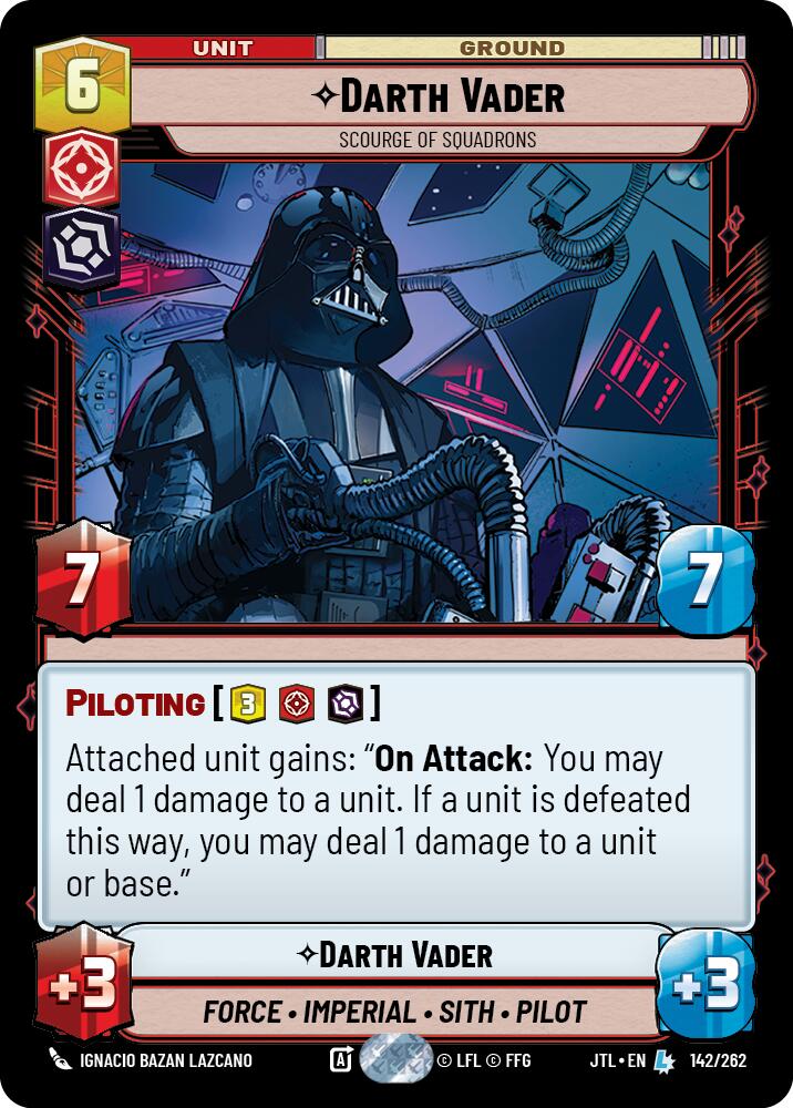 Darth Vader - Scourge of Squadrons (142/262) (142/262) [Jump to Lightspeed] | Grognard Games