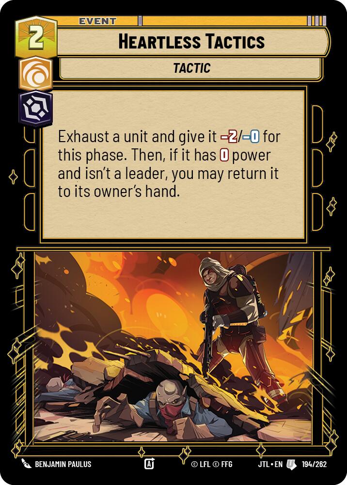 Heartless Tactics (194/262) (194/262) [Jump to Lightspeed] | Grognard Games