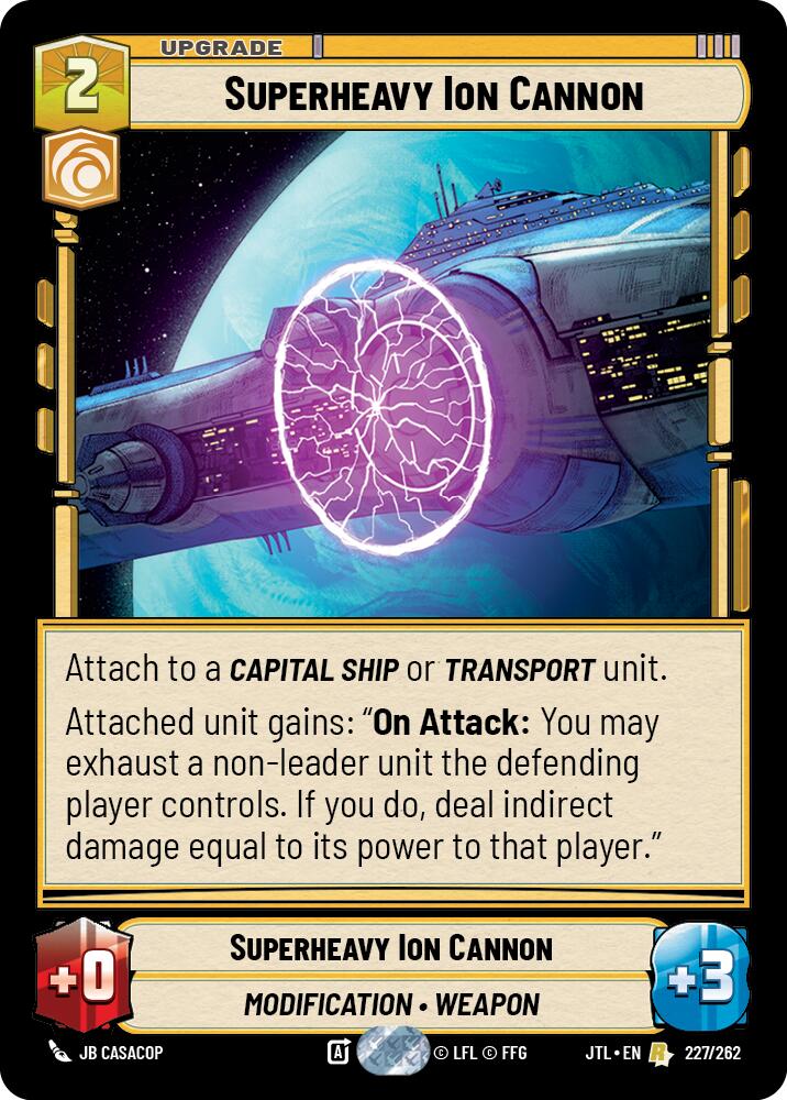 Superheavy Ion Cannon (227/262) (227/262) [Jump to Lightspeed] | Grognard Games
