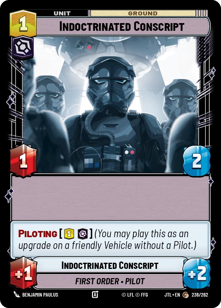 Indoctrinated Conscript (236/262) (236/262) [Jump to Lightspeed] | Grognard Games