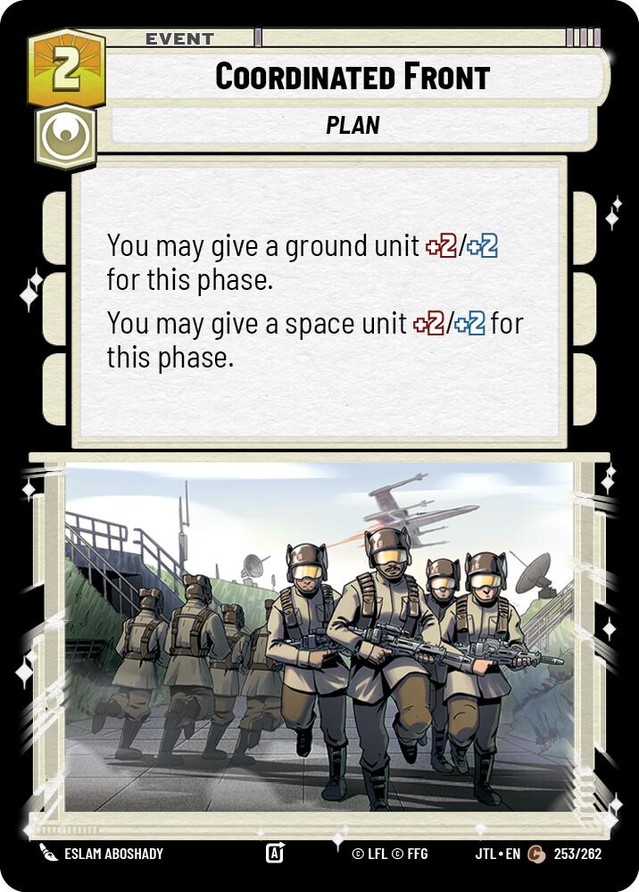 Coordinated Front (253/262) (253/262) [Jump to Lightspeed] | Grognard Games