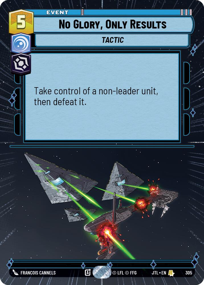No Glory, Only Results (305) (Hyperspace) (305) [Jump to Lightspeed] | Grognard Games