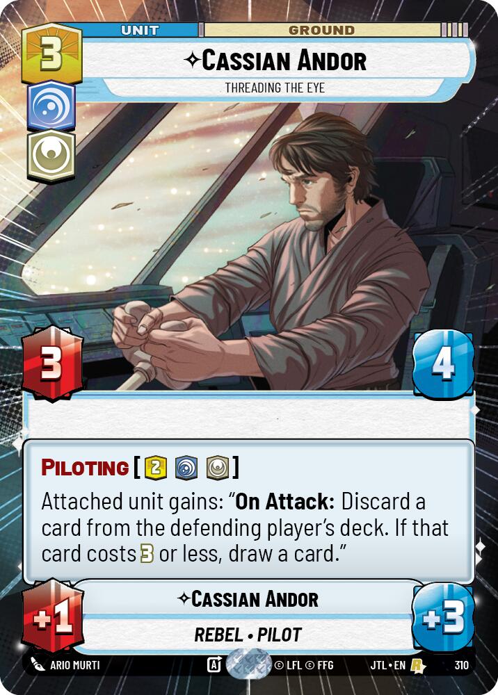 Cassian Andor - Threading the Eye (310) (Hyperspace) (310) [Jump to Lightspeed] | Grognard Games