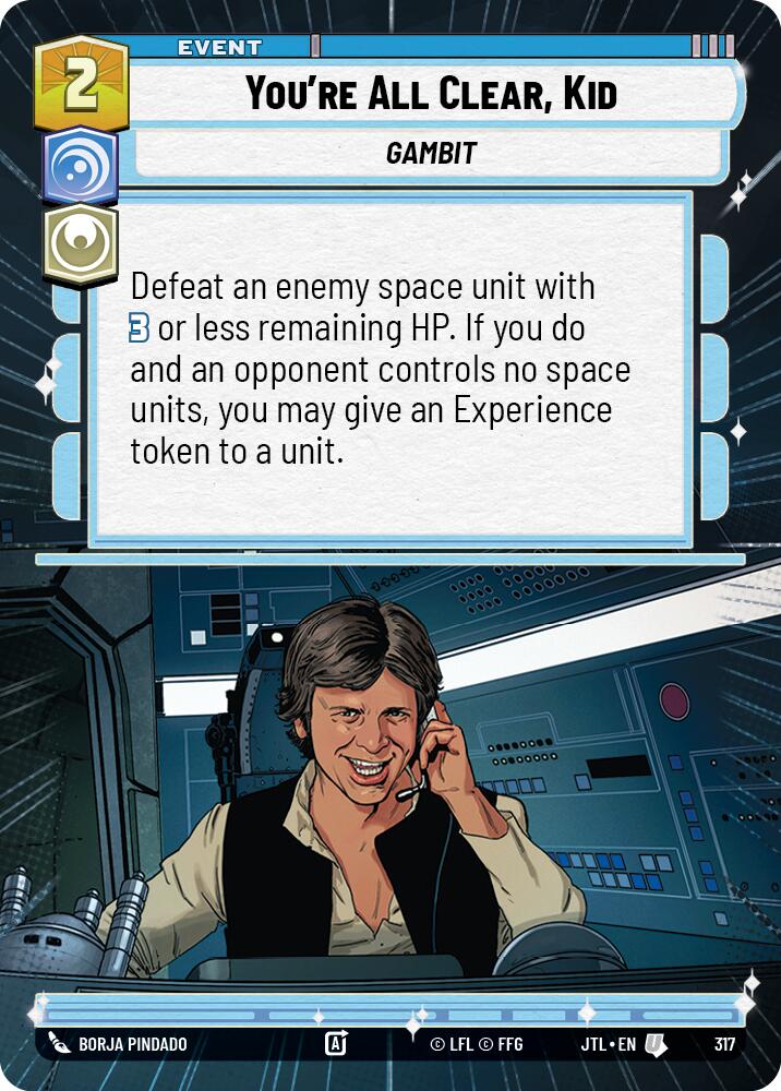 You're All Clear, Kid (317) (Hyperspace) (317) [Jump to Lightspeed] | Grognard Games