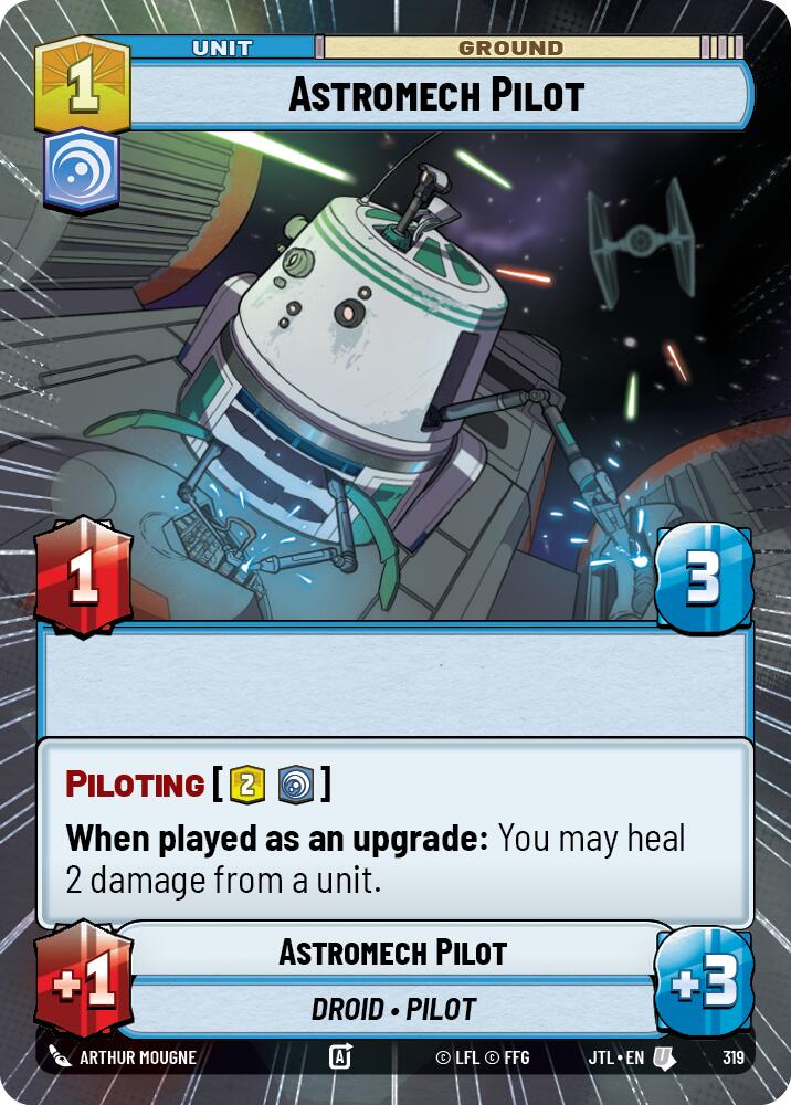 Astromech Pilot (319) (Hyperspace) (319) [Jump to Lightspeed] | Grognard Games