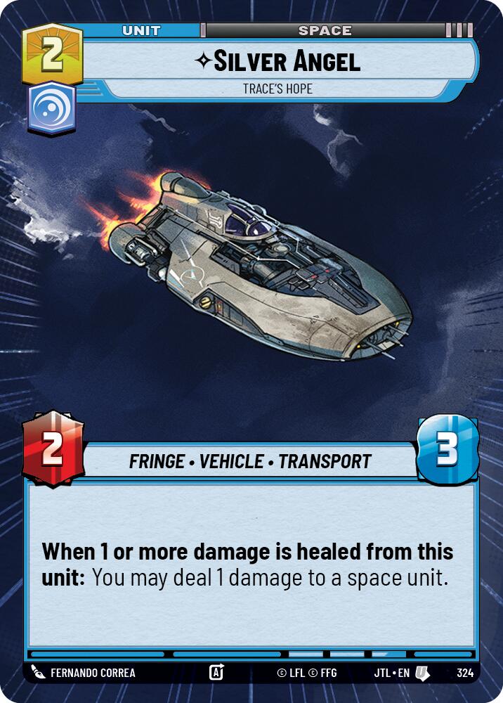 Silver Angel - Trace's Hope (324) (Hyperspace) (324) [Jump to Lightspeed] | Grognard Games