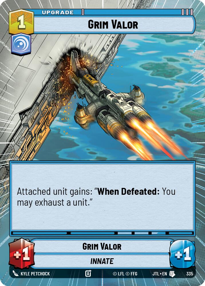 Grim Valor (335) (Hyperspace) (335) [Jump to Lightspeed] | Grognard Games