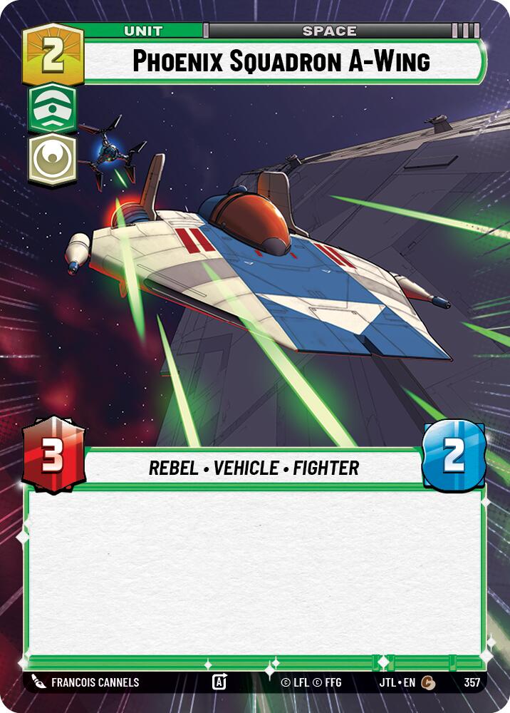 Phoenix Squadron A-Wing (357) (Hyperspace) (357) [Jump to Lightspeed] | Grognard Games