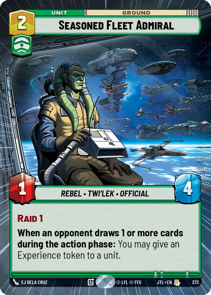 Seasoned Fleet Admiral (373) (Hyperspace) (373) [Jump to Lightspeed] | Grognard Games