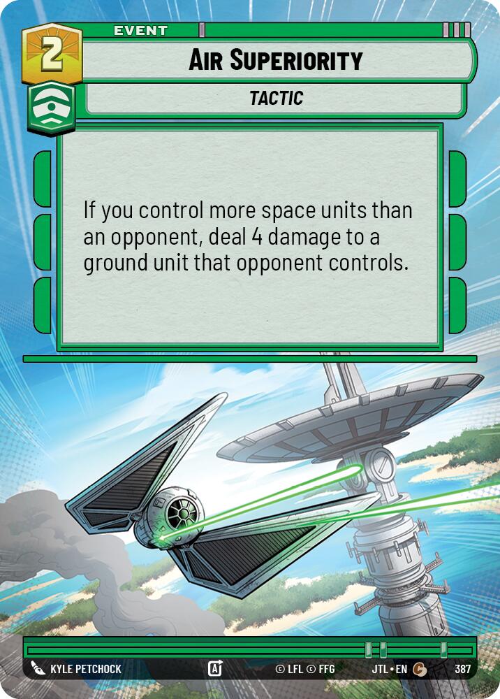 Air Superiority (387) (Hyperspace) (387) [Jump to Lightspeed] | Grognard Games