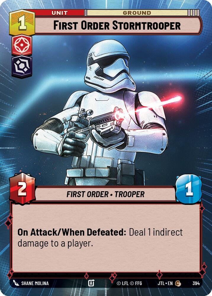 First Order Stormtrooper (394) (Hyperspace) (394) [Jump to Lightspeed] | Grognard Games