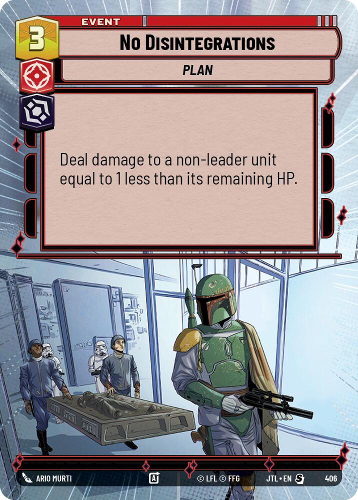 No Disintegrations (406) (Hyperspace) (406) [Jump to Lightspeed] | Grognard Games