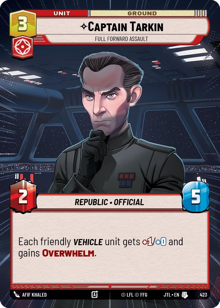 Captain Tarkin - Full Forward Assault (423) (Hyperspace) (423) [Jump to Lightspeed] | Grognard Games