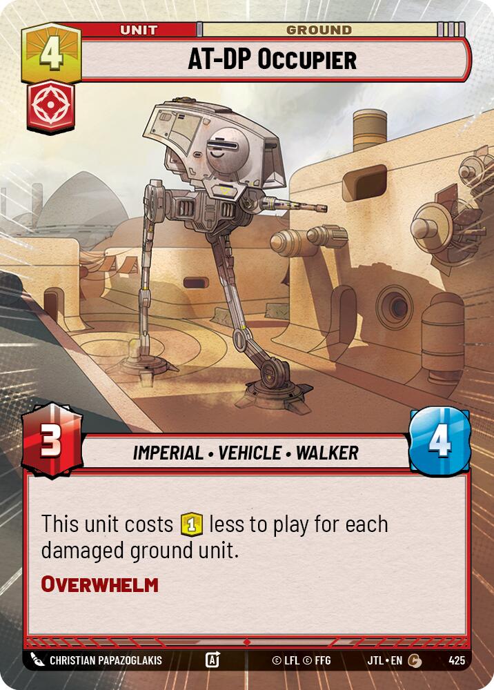 AT-DP Occupier (425) (Hyperspace) (425) [Jump to Lightspeed] | Grognard Games