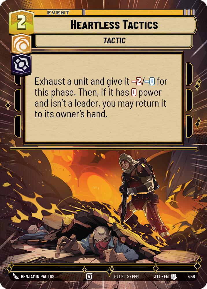 Heartless Tactics (456) (Hyperspace) (456) [Jump to Lightspeed] | Grognard Games