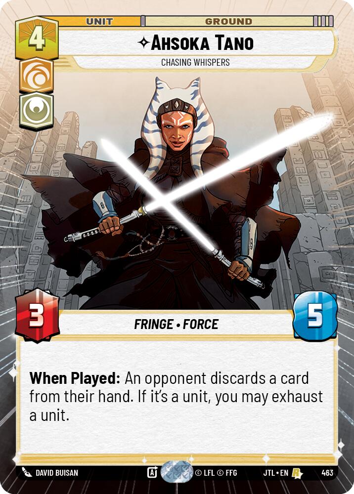 Ahsoka Tano - Chasing Whispers (463) (Hyperspace) (463) [Jump to Lightspeed] | Grognard Games