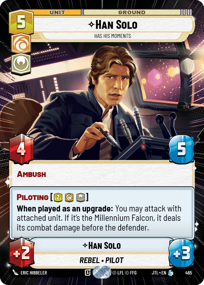 Han Solo - Has His Moments (465) (Hyperspace) (465) [Jump to Lightspeed] | Grognard Games