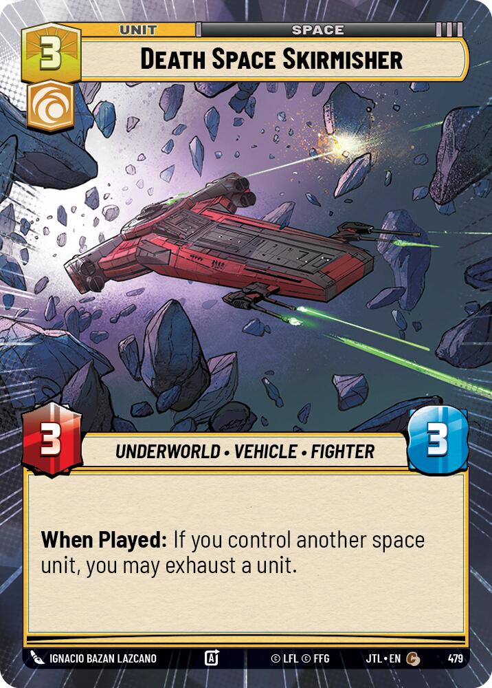 Death Space Skirmisher (479) (Hyperspace) (479) [Jump to Lightspeed] | Grognard Games