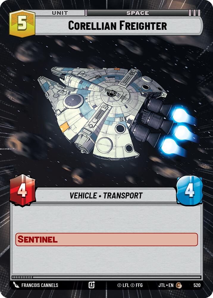 Corellian Freighter (520) (Hyperspace) (520) [Jump to Lightspeed] | Grognard Games