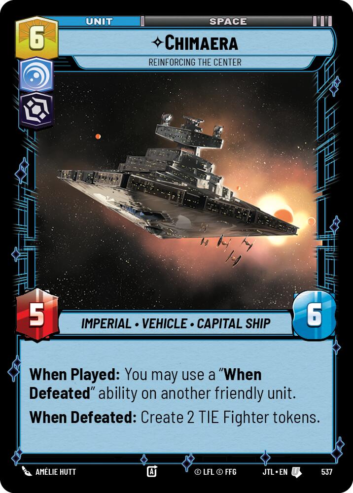 Chimaera - Reinforcing the Center (537) (537) [Jump to Lightspeed] | Grognard Games