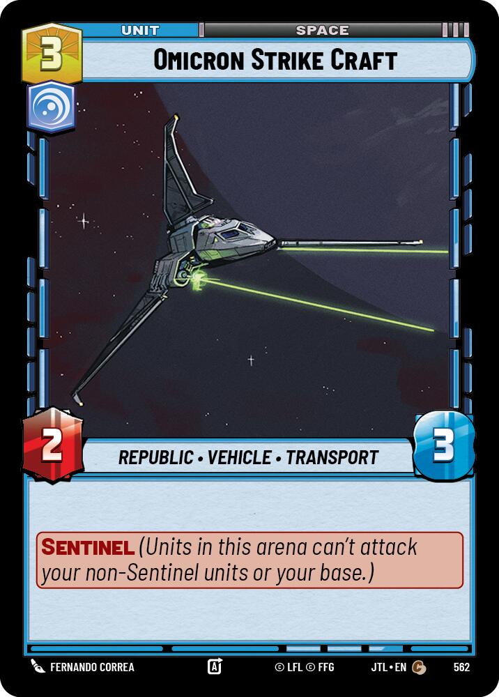 Omicron Strike Craft (562) (562) [Jump to Lightspeed] | Grognard Games