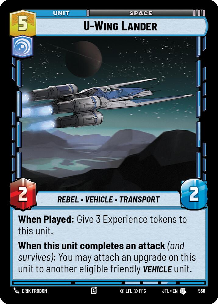 U-Wing Lander (568) (568) [Jump to Lightspeed] | Grognard Games