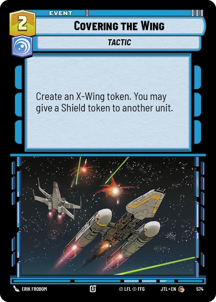 Covering the Wing (574) (574) [Jump to Lightspeed] | Grognard Games