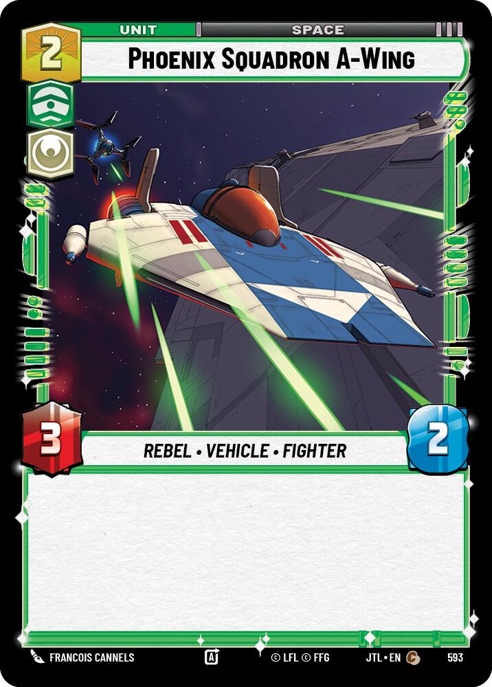 Phoenix Squadron A-Wing (593) (593) [Jump to Lightspeed] | Grognard Games