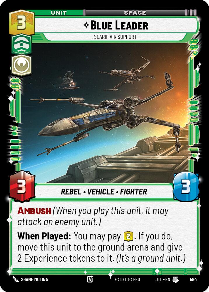Blue Leader - Scarif Air Support (594) (594) [Jump to Lightspeed] | Grognard Games